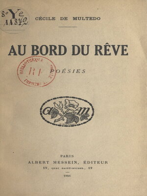 cover image of Au bord du rêve